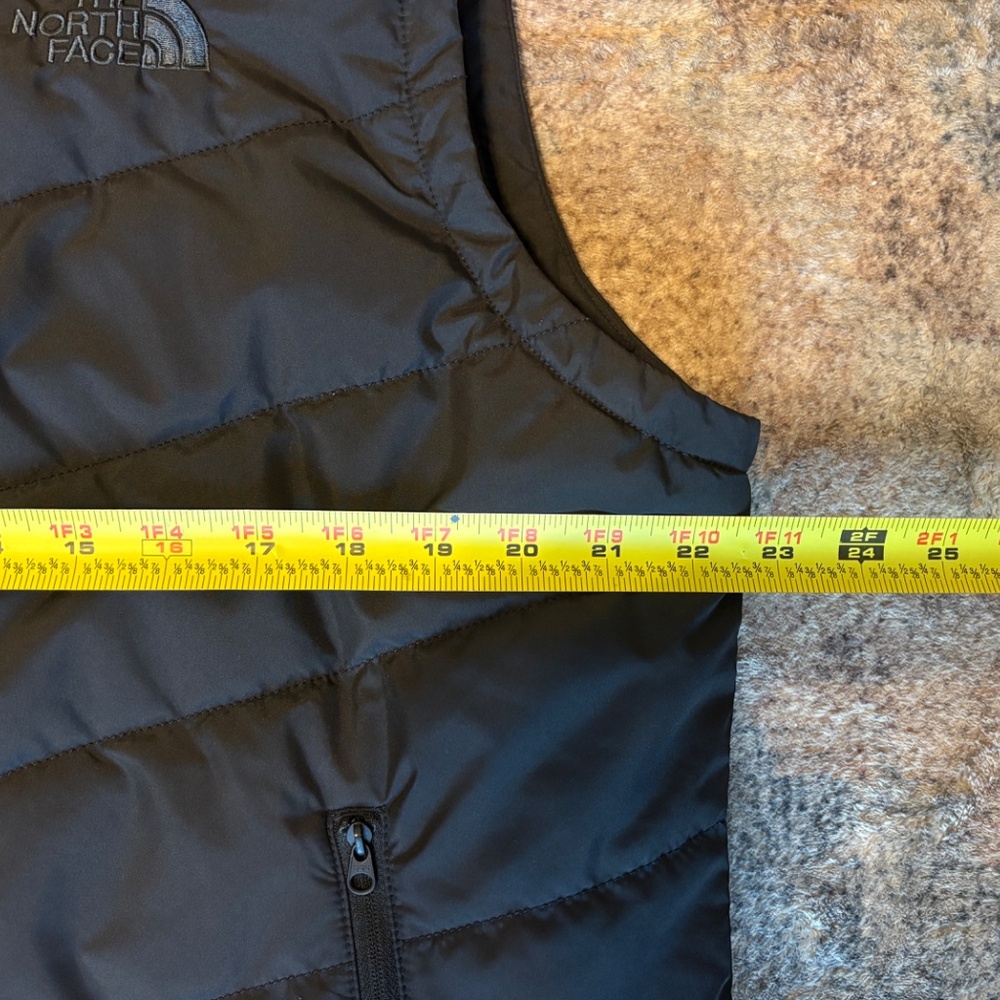 The North Face Women's Tamburello Insulated Full-Zip Puffer Vest XL Black Logo - Picture 10 of 10